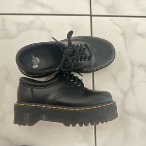 Dr. Martens Black Platform Lace-Ups